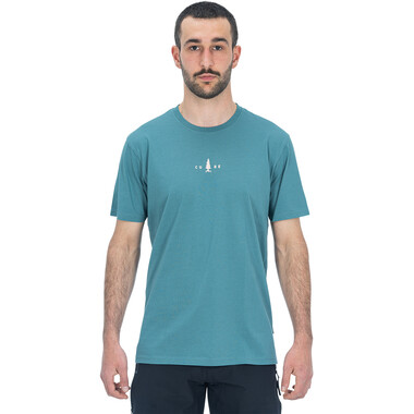 T-Shirt CUBE ORGANIC Manches Courtes Bleu 2023 CUBE Probikeshop 0